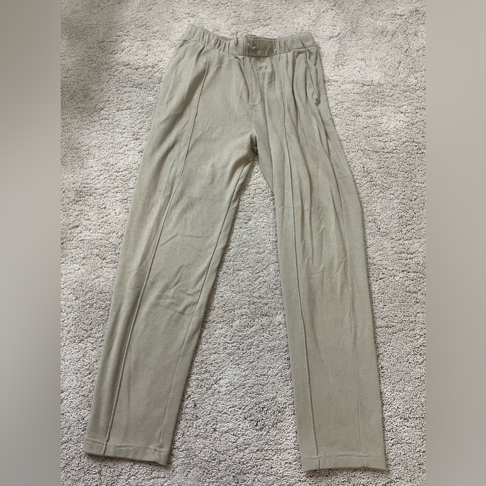 Boys Abercrombie kids beige pants size 15/16